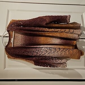 Plus Size Fall Cardigan